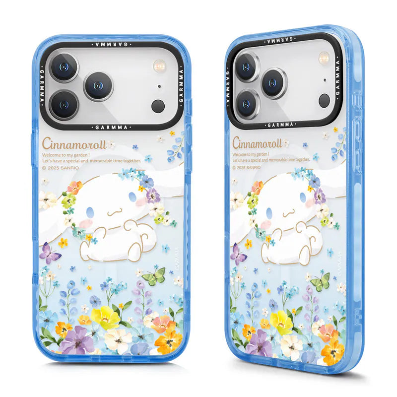 iPhone 17 Series GARMMA Sanrio Cinnamoroll Flower Case MagSafe