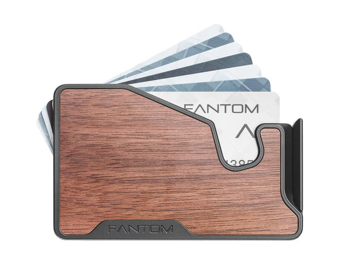 FANTOM M - Regular Walnut Magsafe  Wallet (8-13) Cards
