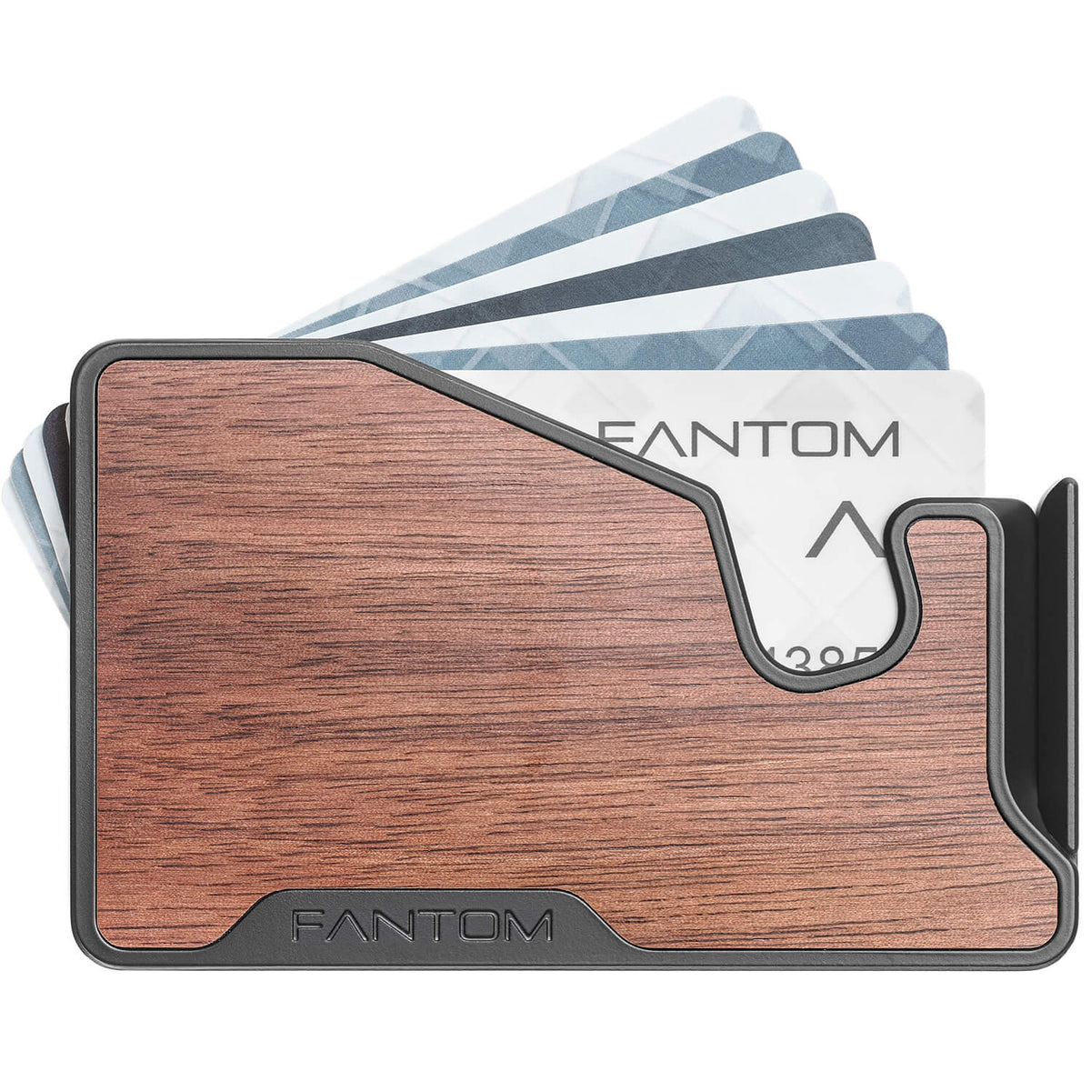 FANTOM M - Regular Walnut Magsafe Wallet (7-13) Cards