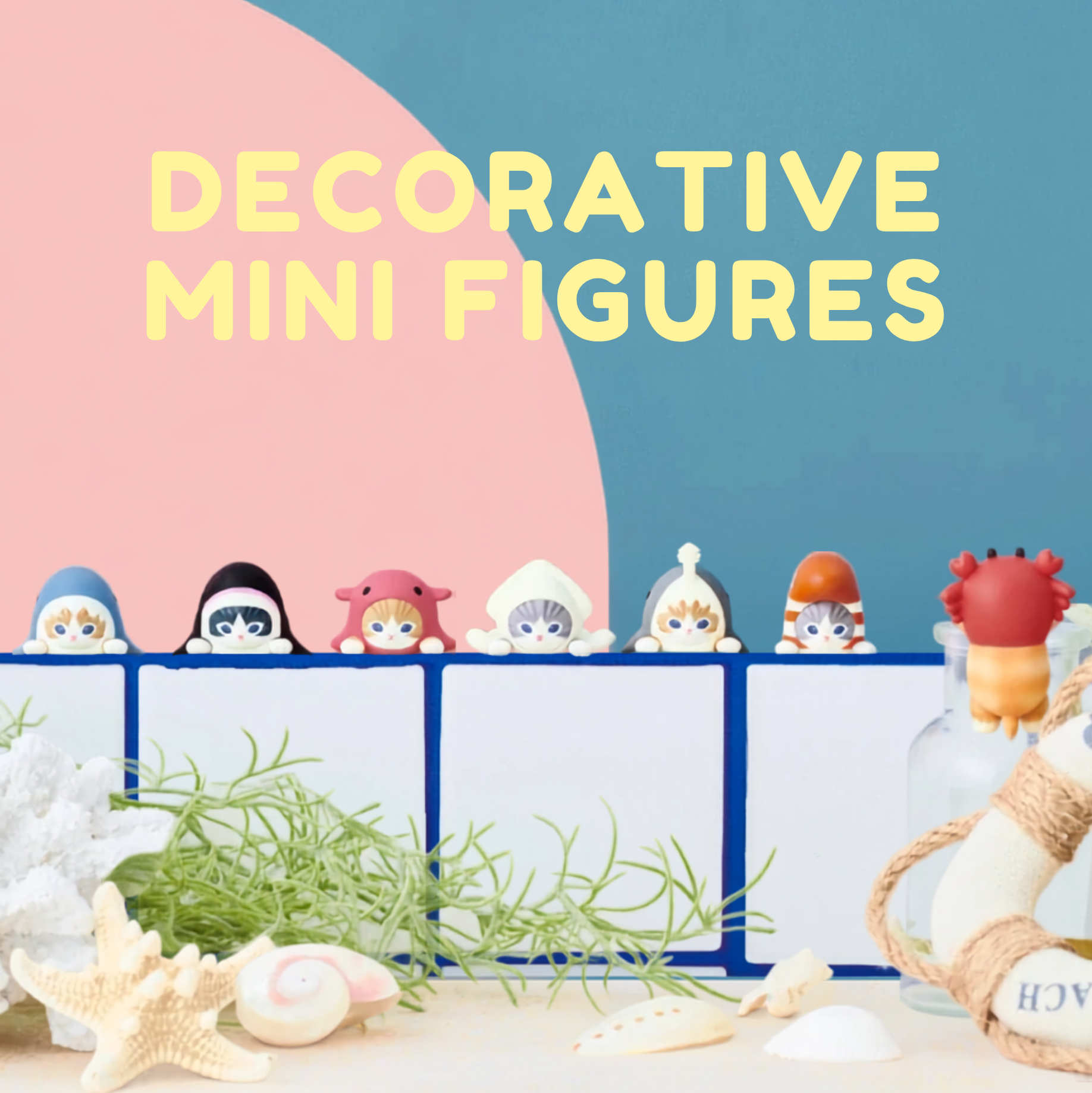 Decorative Mini Figures Blind Box(4)
