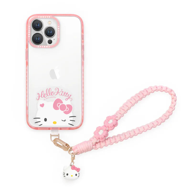 GARMMA Braided Lanyard 36cm Hello Kitty