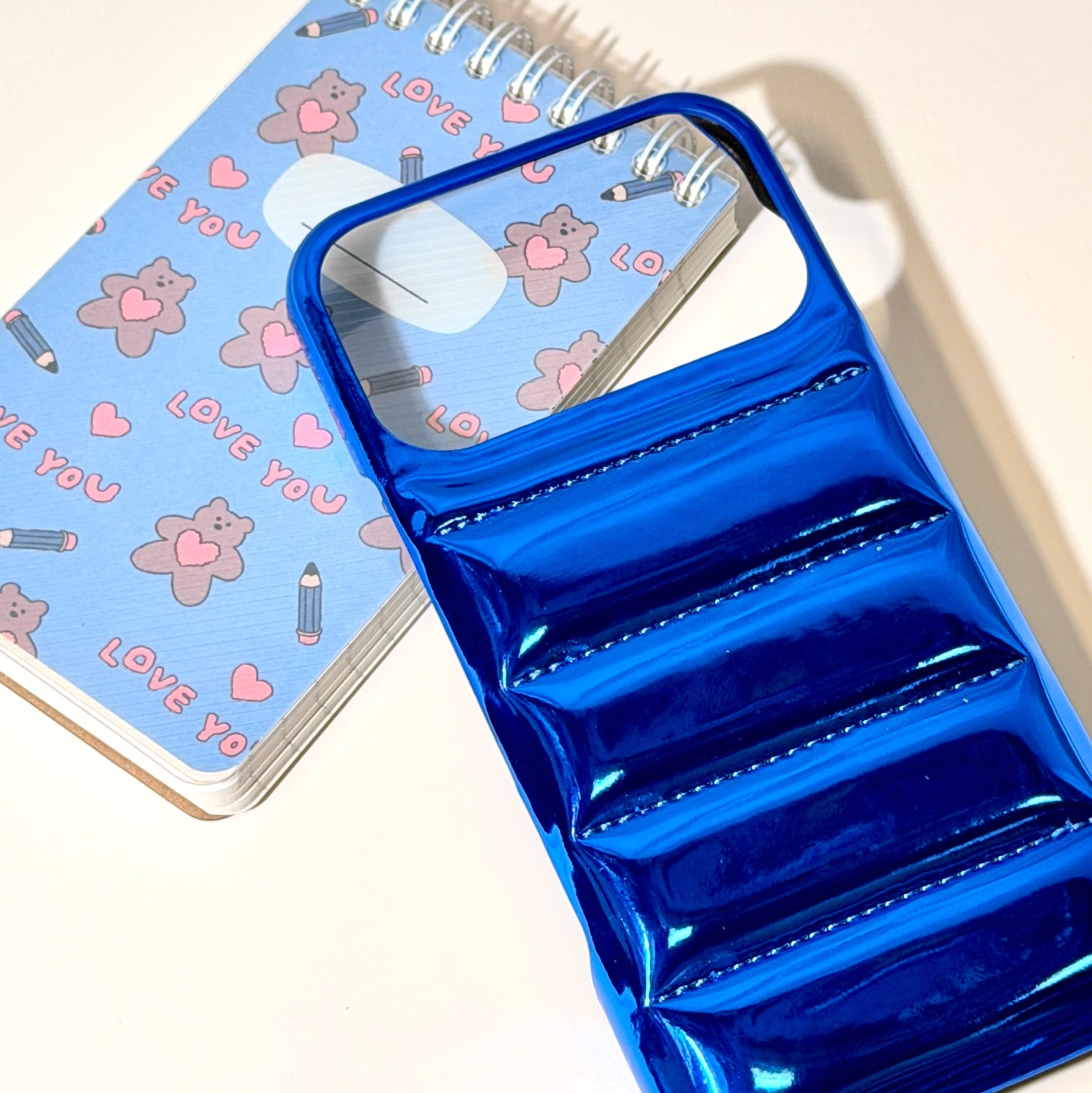 iPhone Puffer Blue Case
