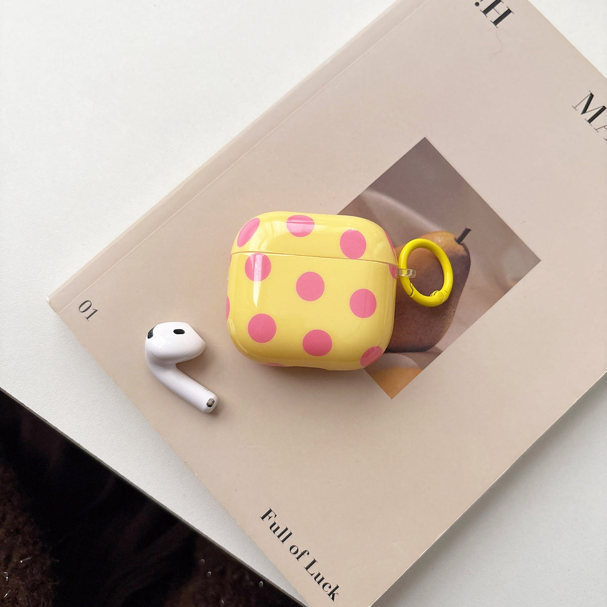 AirPods Colorful Polka Dot Case