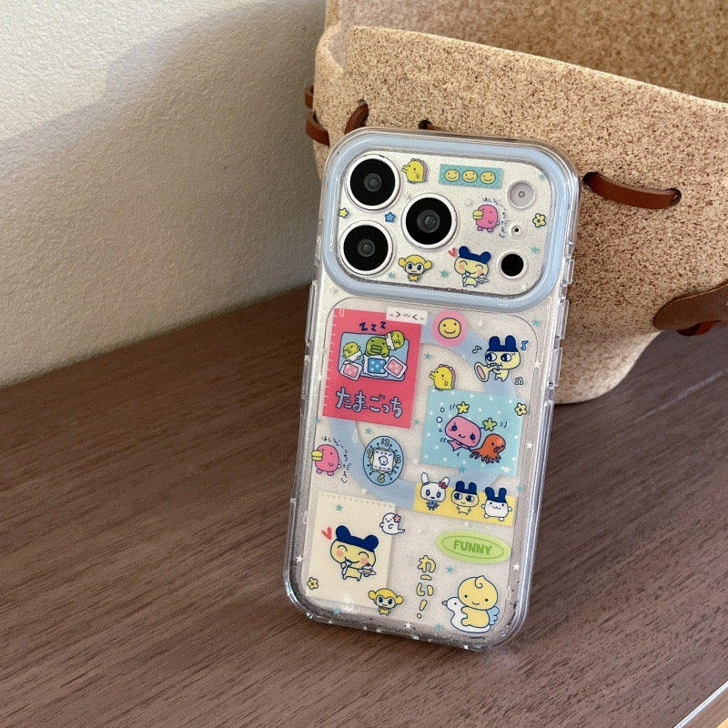 iPhone New Tamagotchi Magsafe Case with Popgrip