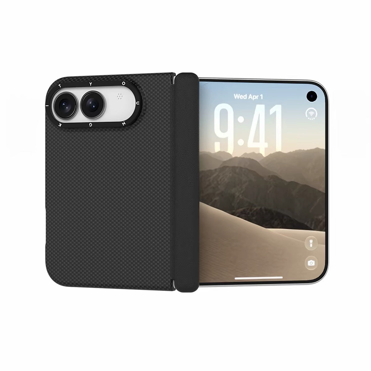 Youngkit iPhone Duo Kevlar Magsafe Case with Hinge