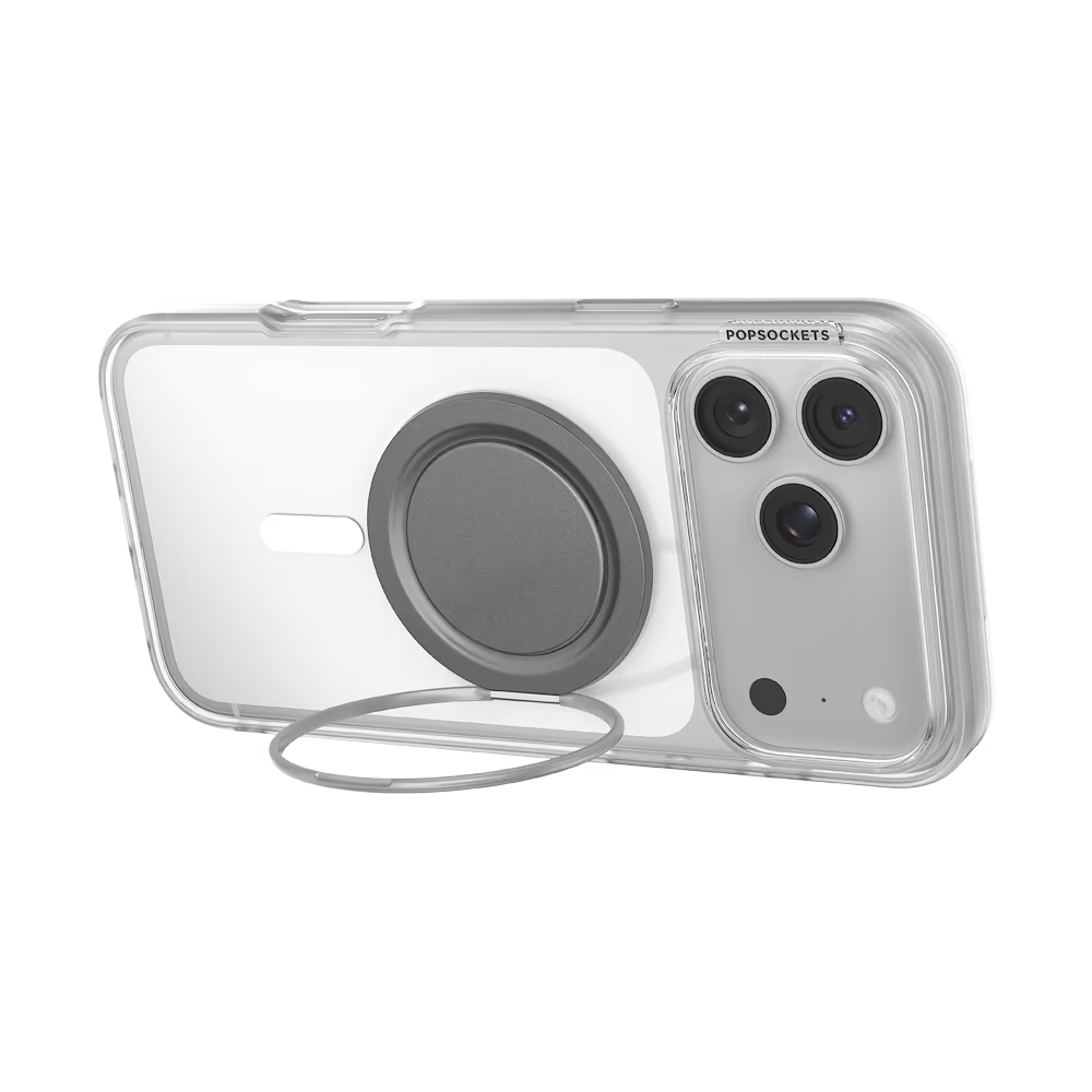 PopSockets MagSafe Low-Pro Grip & Stand - Gunmetal