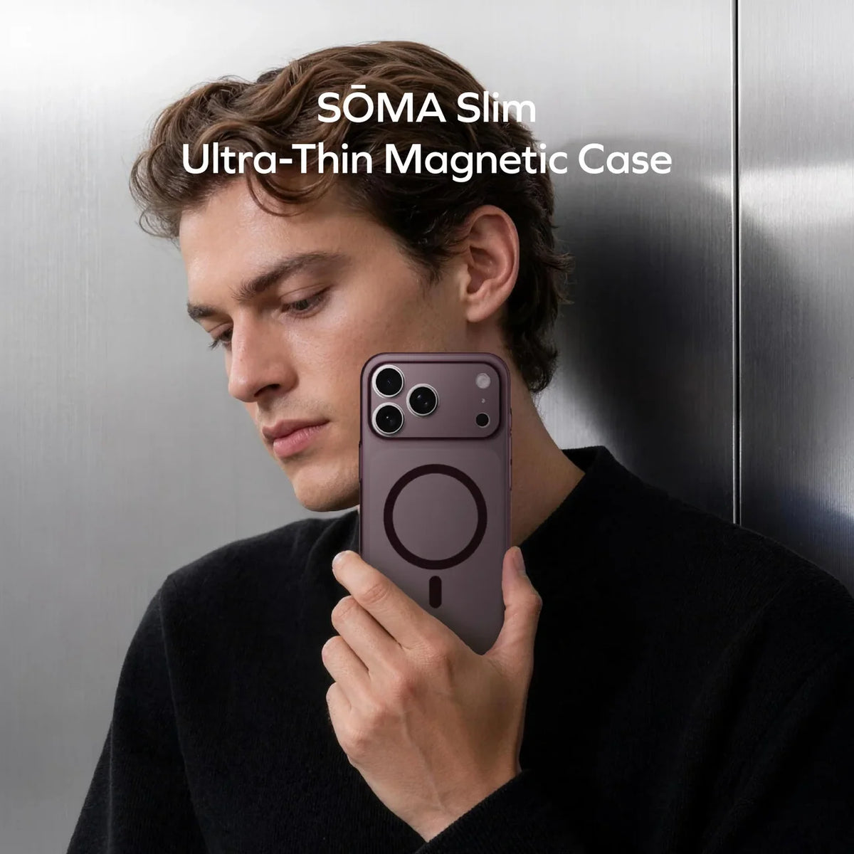 Momax iPhone 18 Series Sōma Slim Ultra-Thin Magnetic Case