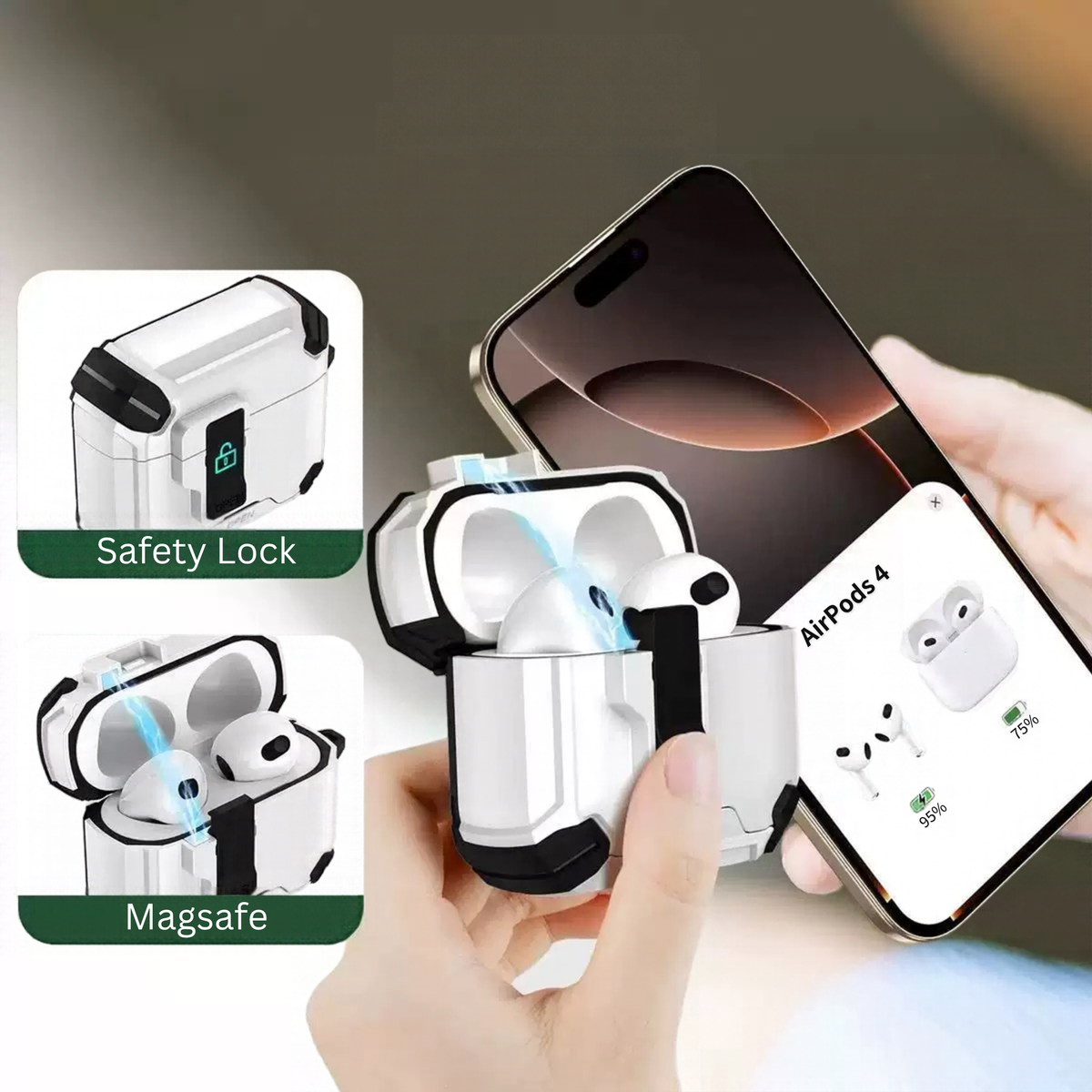 AirPods Mecha Stand Design Case