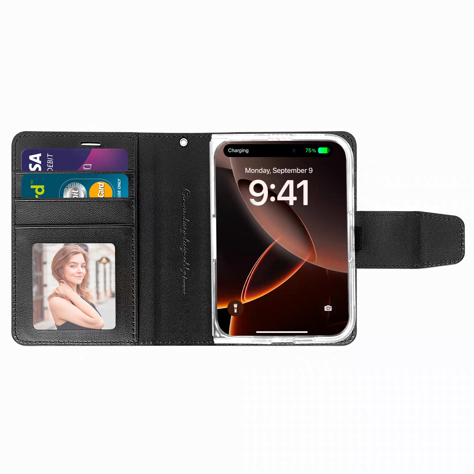 Hanman iPhone Duo Mill Style Wallet Case