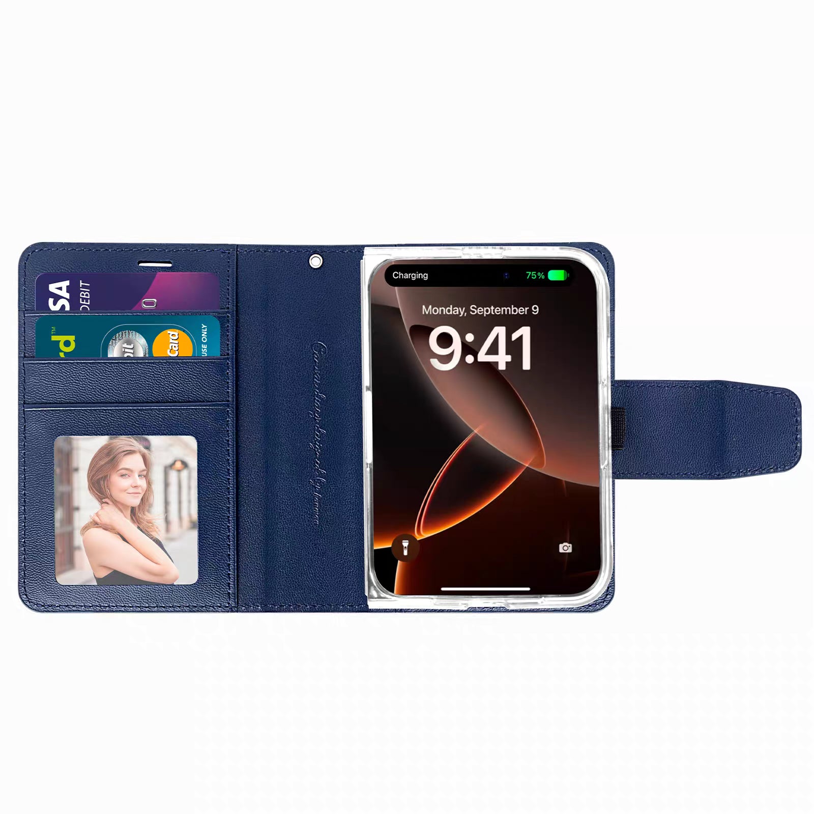 Hanman iPhone Duo Mill Style Wallet Case