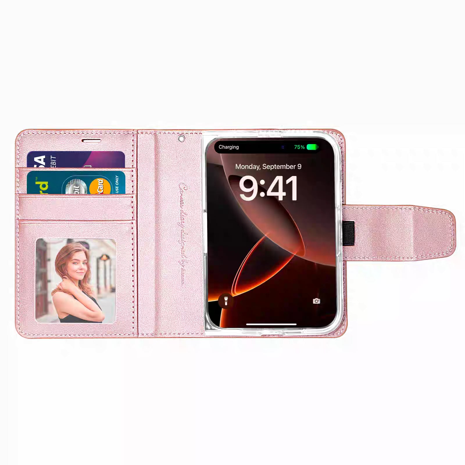 Hanman iPhone Duo Mill Style Wallet Case