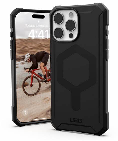 UAG iPhone 14/15 Plus Essential Armor Magsafe Case Black