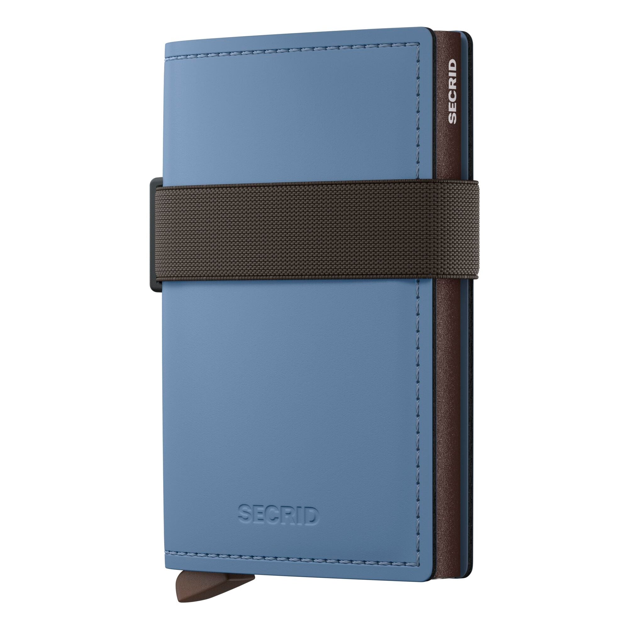 Secrid Bandwallet Matte Steel Blue Brown