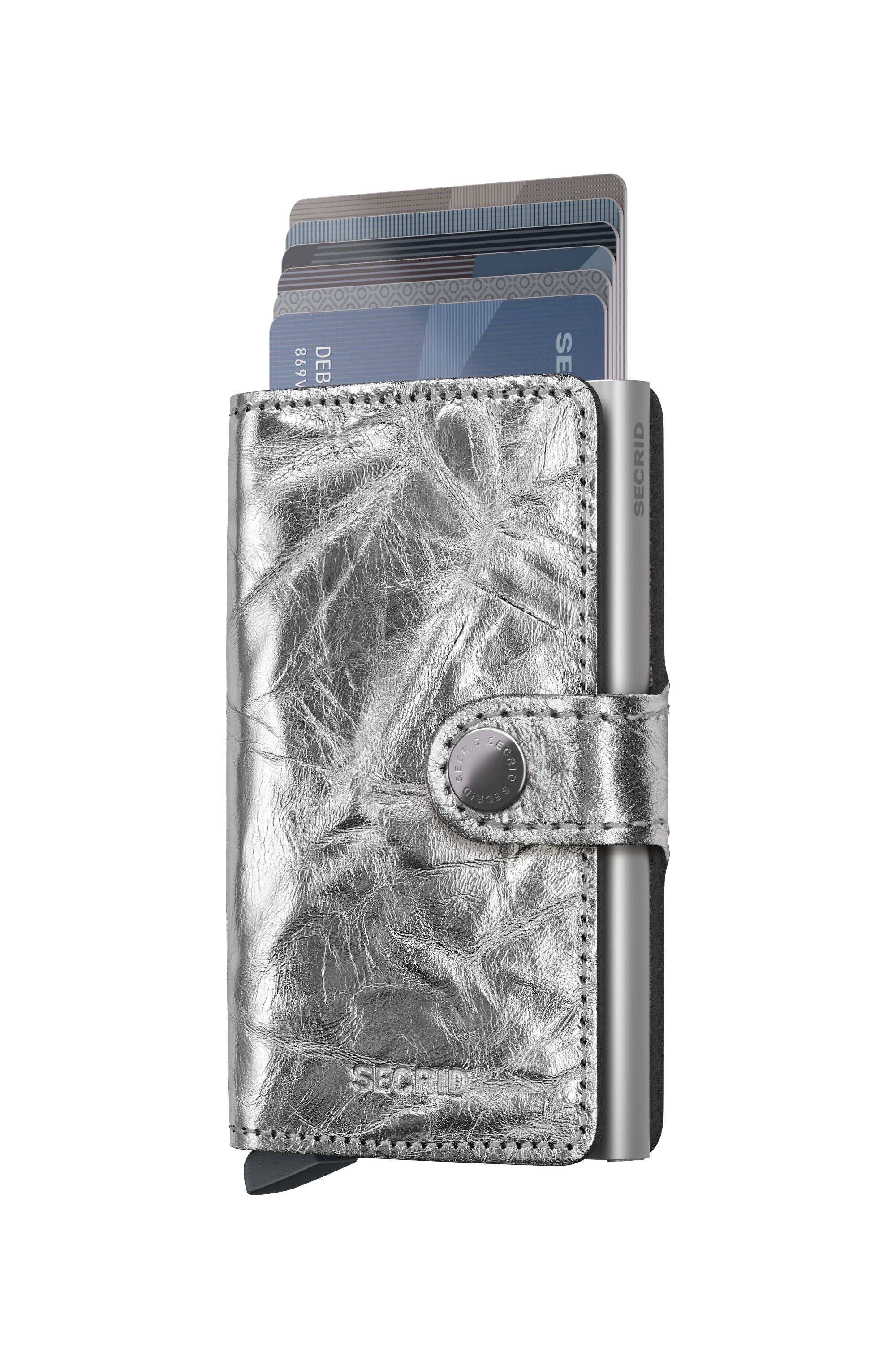 Secrid Miniwallet Crunch Silver