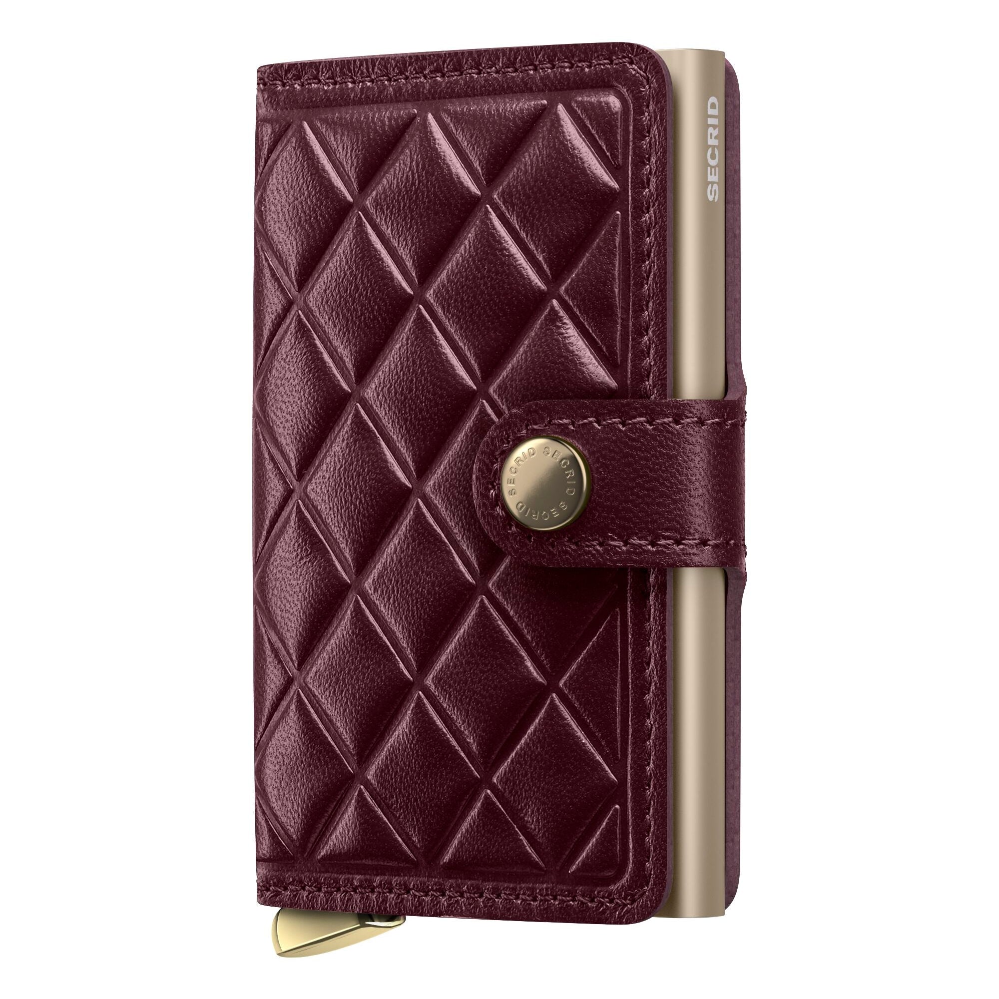 Secrid Premium Miniwallet Emboss Diamond Bordeaux