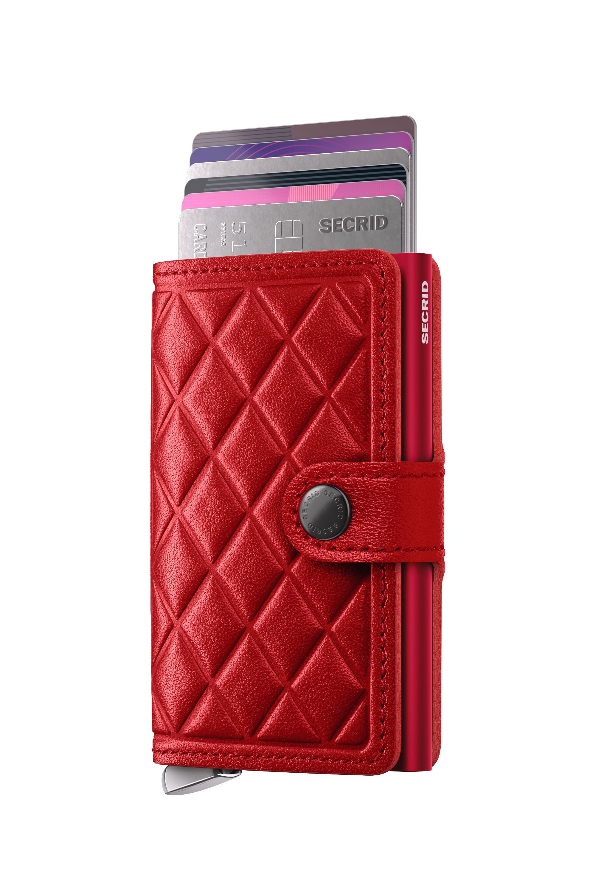 Secrid Miniwallet Emboss Diamond Red
