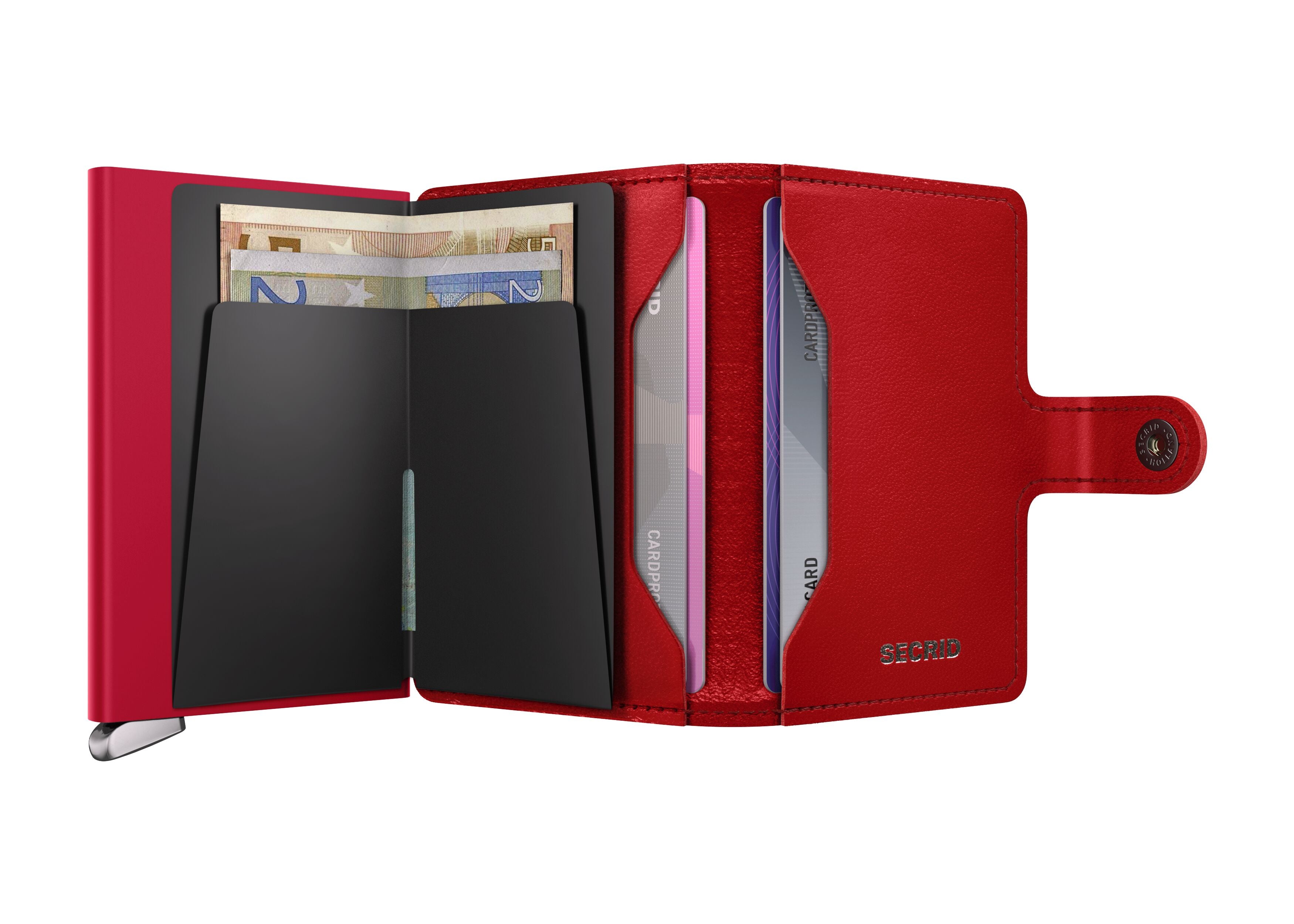Secrid Miniwallet Emboss Diamond Red