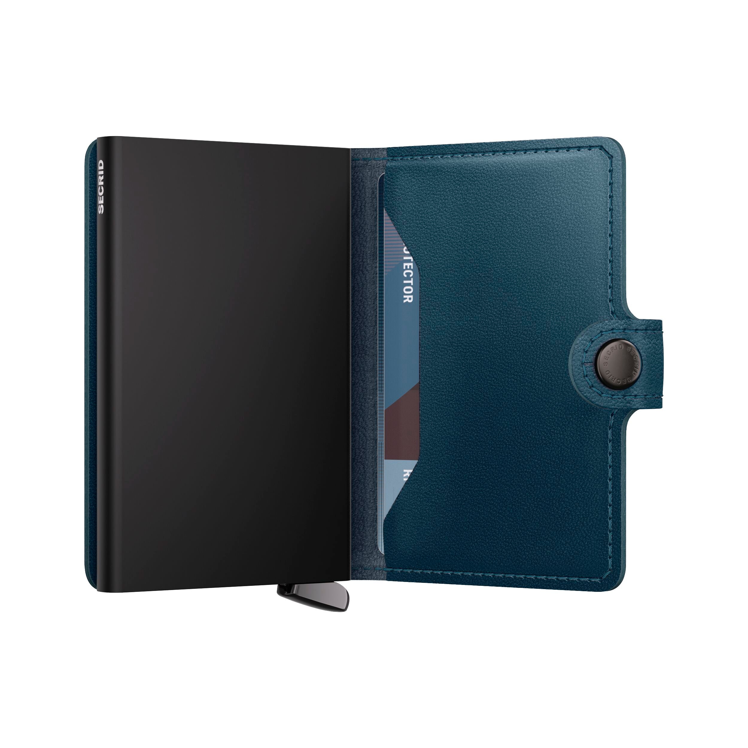 Secrid Premium Miniwallet Emboss Lines Teal