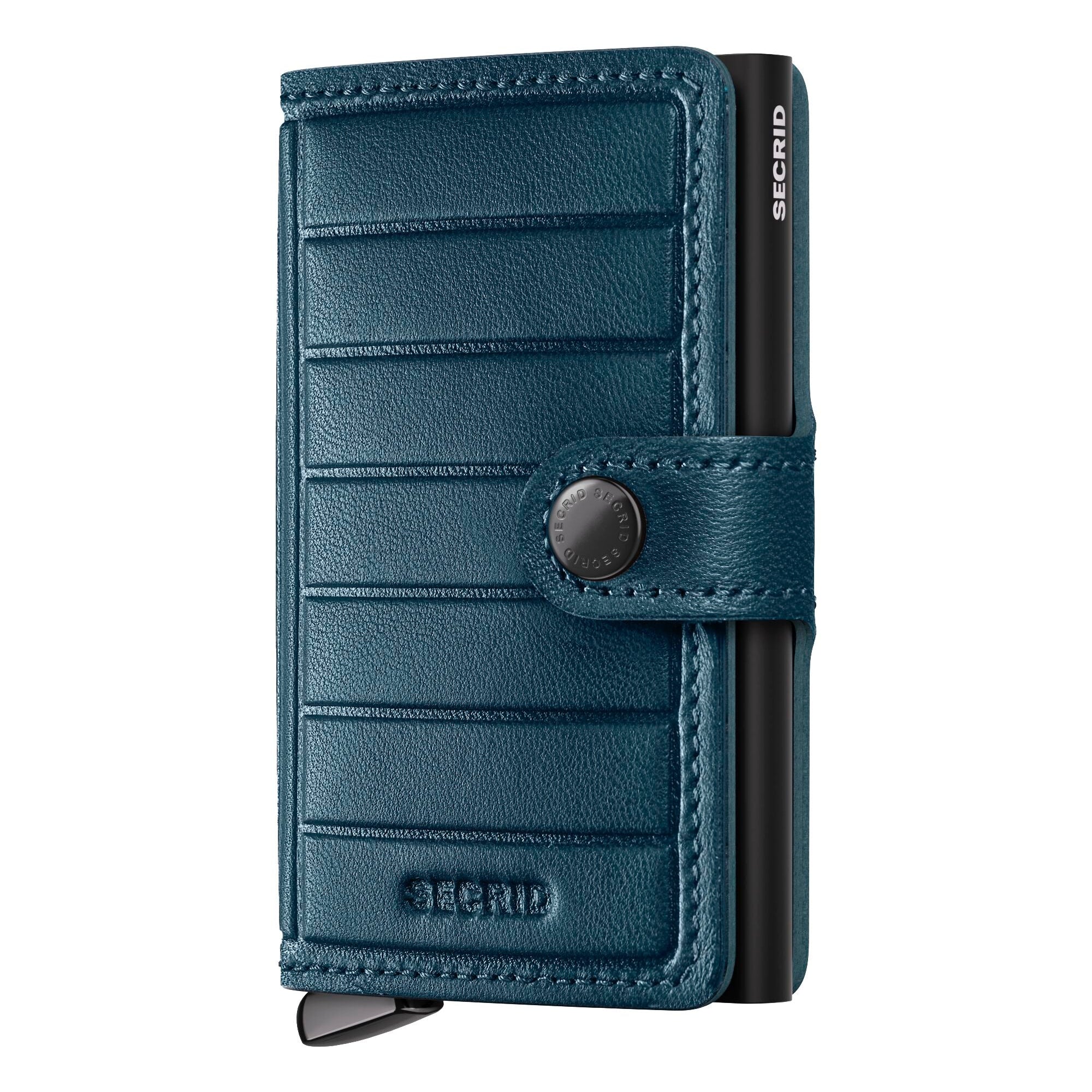 Secrid Premium Miniwallet Emboss Lines Teal