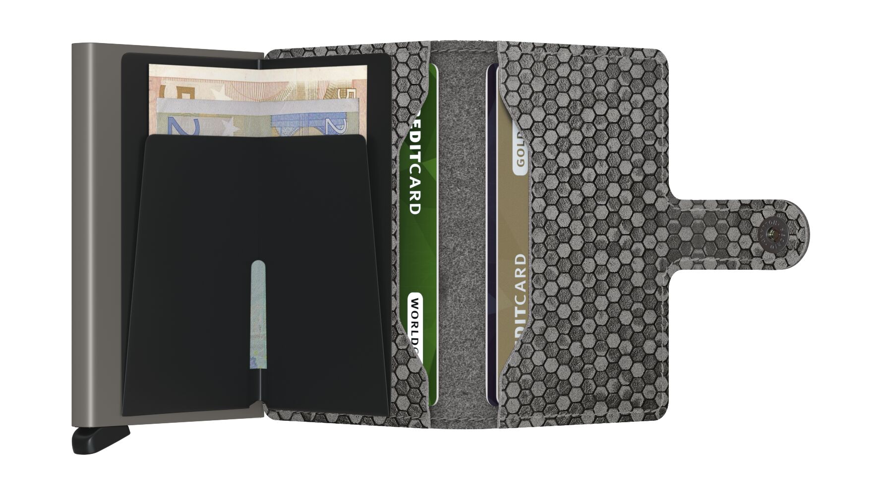 Secrid Miniwallet Hexagon Grey