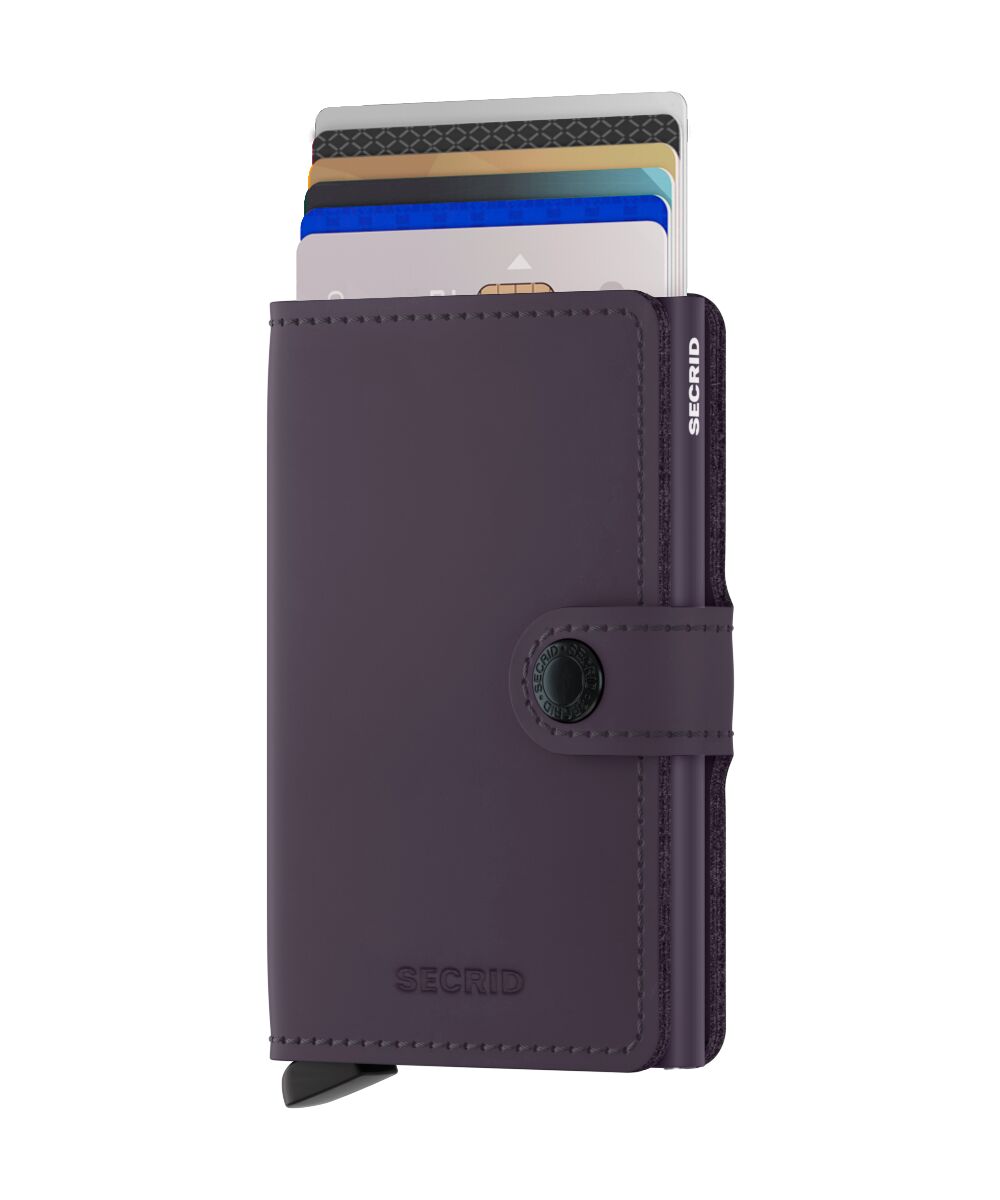 Secrid Miniwallet Matte Dark Purple