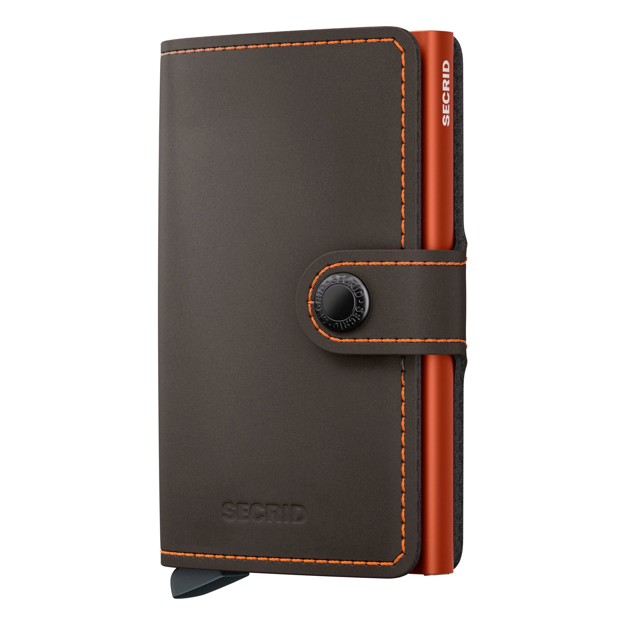 Secrid Miniwallet Matte Truffle & Orange