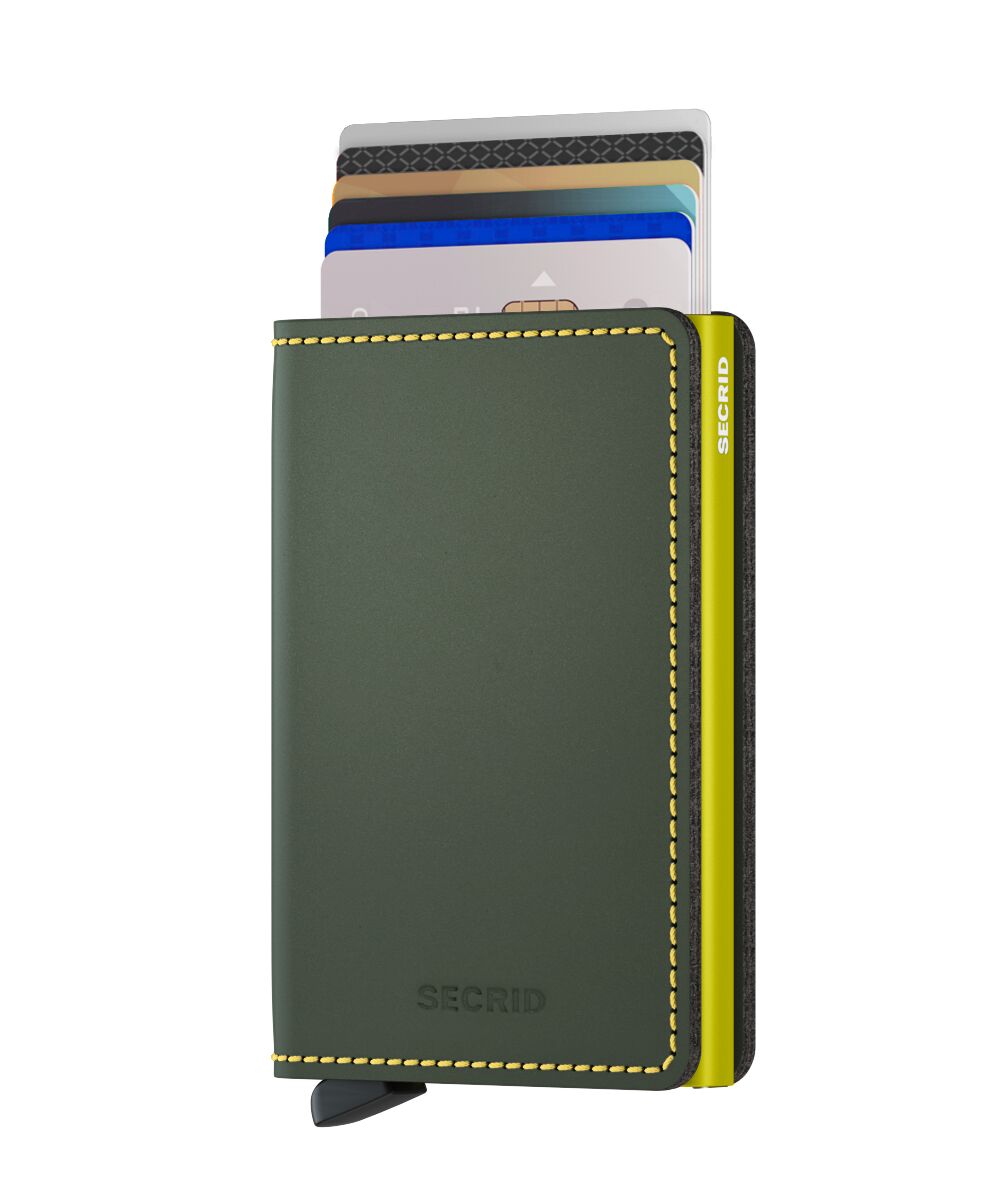 Secrid Slimwallet Matte Green Lime
