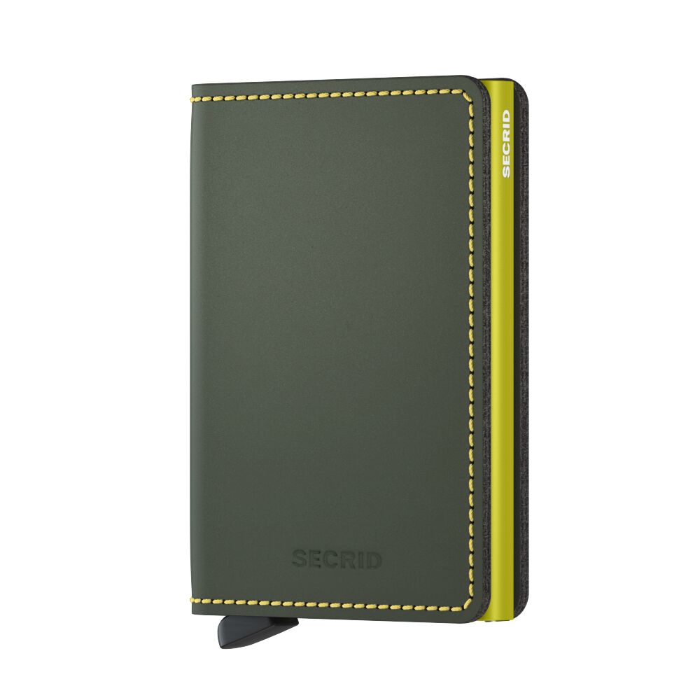 Secrid Slimwallet Matte Green Lime