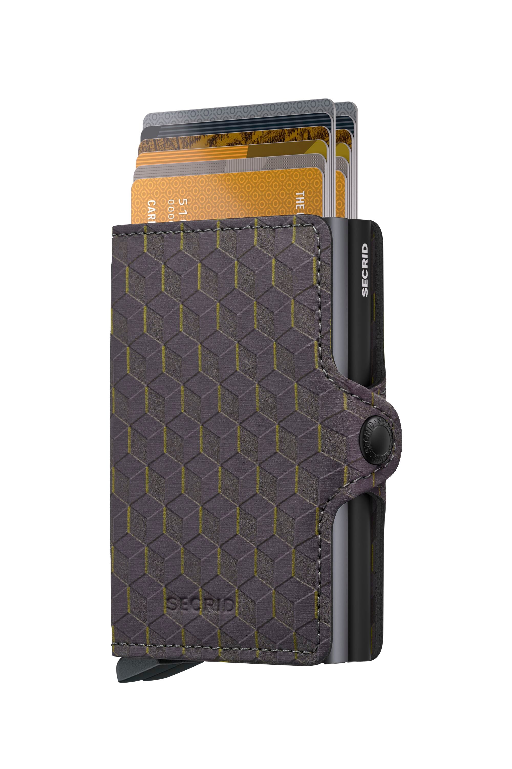 Secrid Twinwallet Optical Grey Yellow