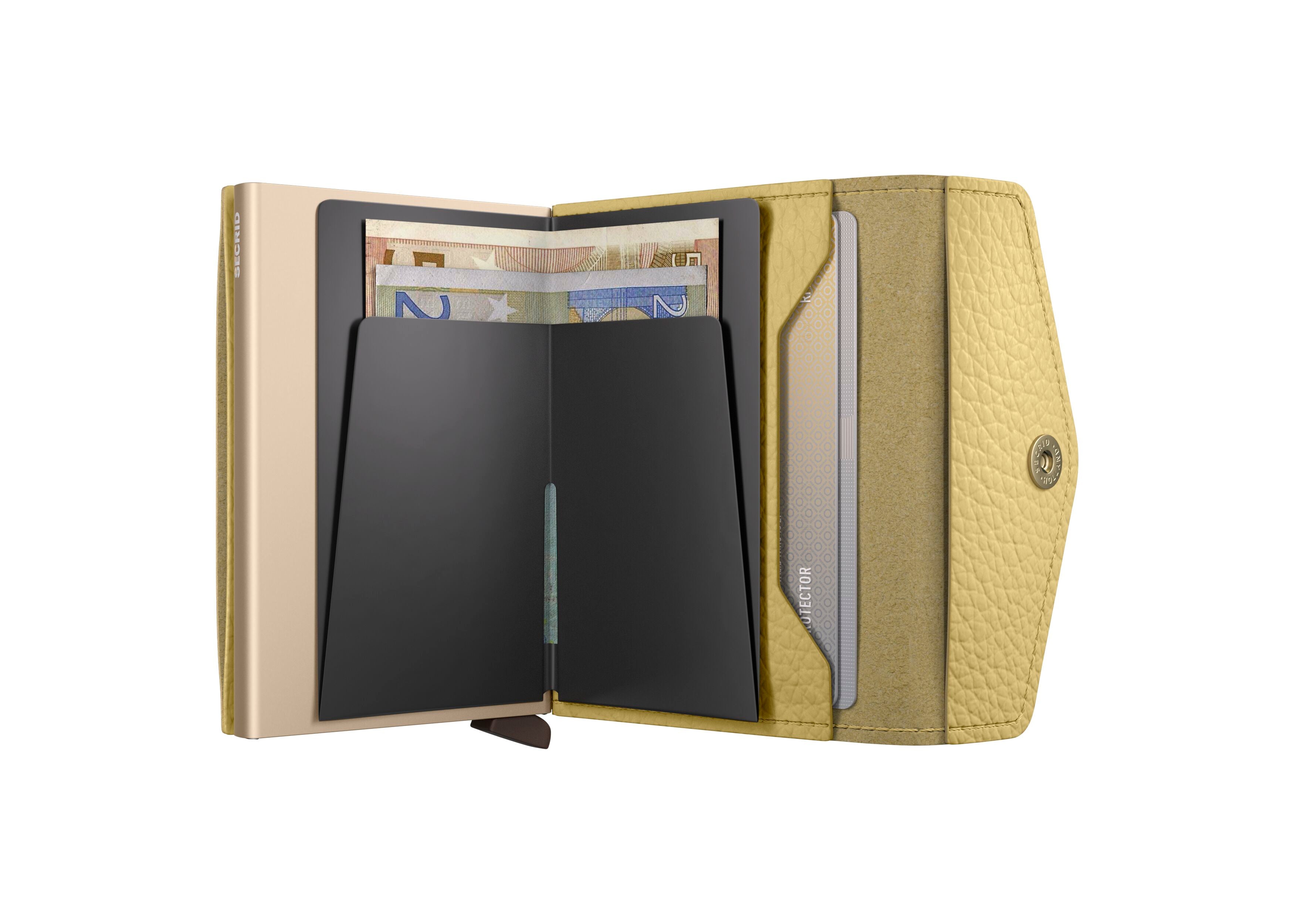 Secrid Envelope Wallet Pebble Butter Yellow