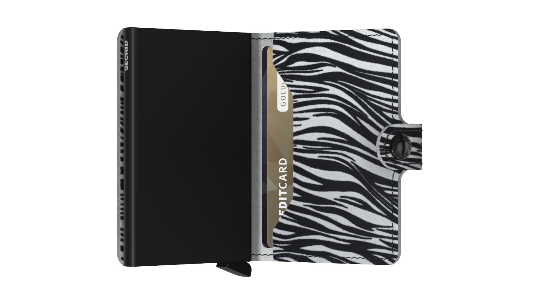 Secrid Miniwallet Zebra Light Grey
