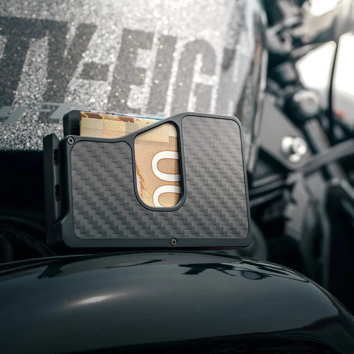 FANTOM X - Cash Holder (Carbon Fiber)
