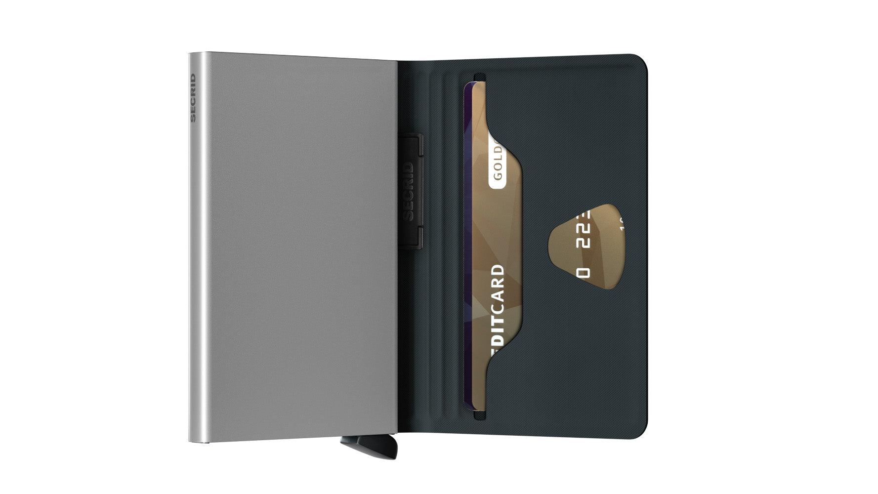 Secrid Band Wallet TPU- Black- White