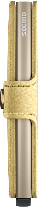 Secrid Miniwallet Pebble Butter Yellow