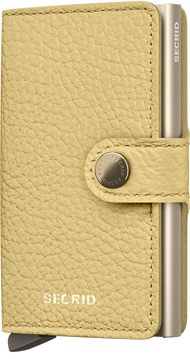 Secrid Miniwallet Pebble Butter Yellow