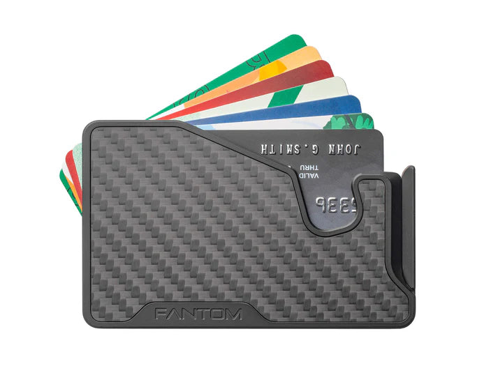 FANTOM X - Card Fanning Carbon Fiber Wallet (7-13) Cards