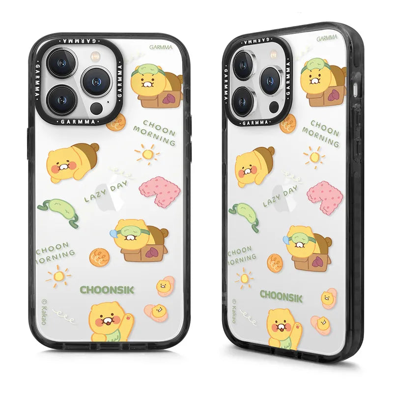 iPhone 15 Series GARMMA KaKao Friends ChoonSik Lazy Day Case