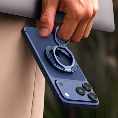 Nillkin FiberSnap Triple Ring Kevlar Magnetic Phone Grip & Stand