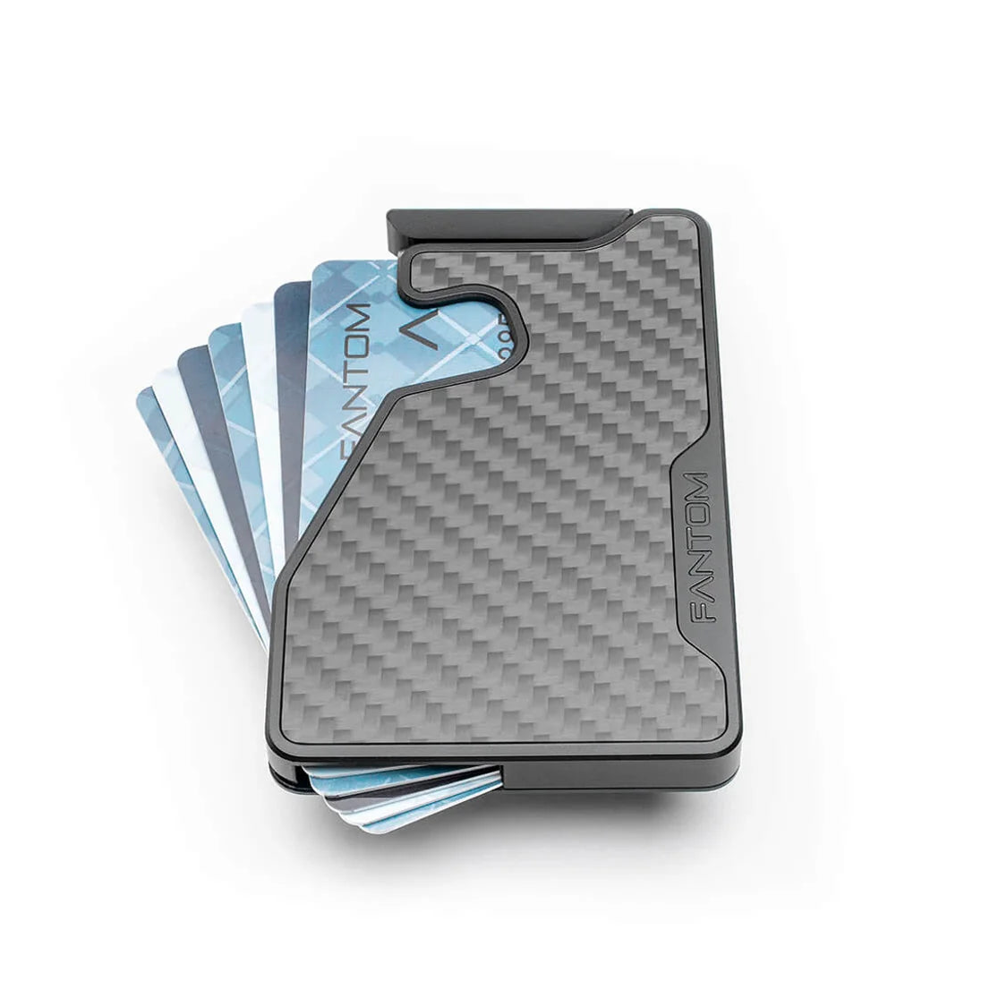 FANTOM X - Card Fanning Carbon Fiber Wallet (4-7) Cards