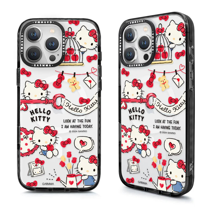 iPhone 16 Series GARMMA Hello Kitty Fun day MagSafe Case