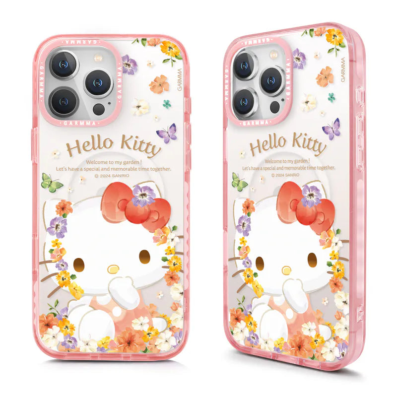 iPhone 16 Series GARMMA Hello Kitty My Garden MagSafe Case