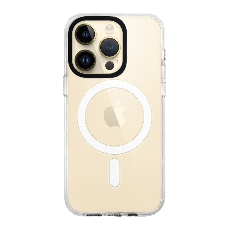 iPhone 14 Pro White Custom Case MagSafe