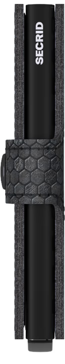 Secrid Miniwallet Hexagon Black
