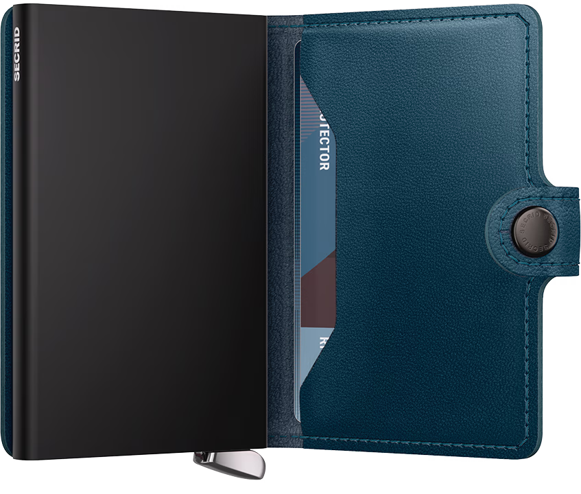 Secrid Premium Miniwallet Emboss Lines Teal