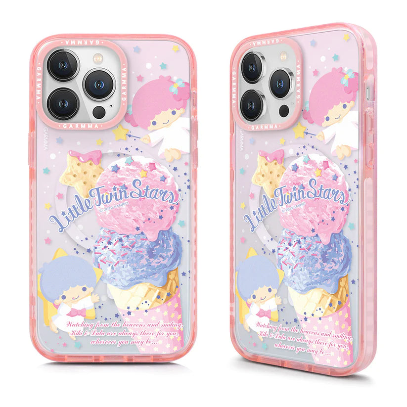 iPhone 15 Series GARMMA Sanrio Little Twin Stars Fantasy Ice Cream Characters MagSafe Case