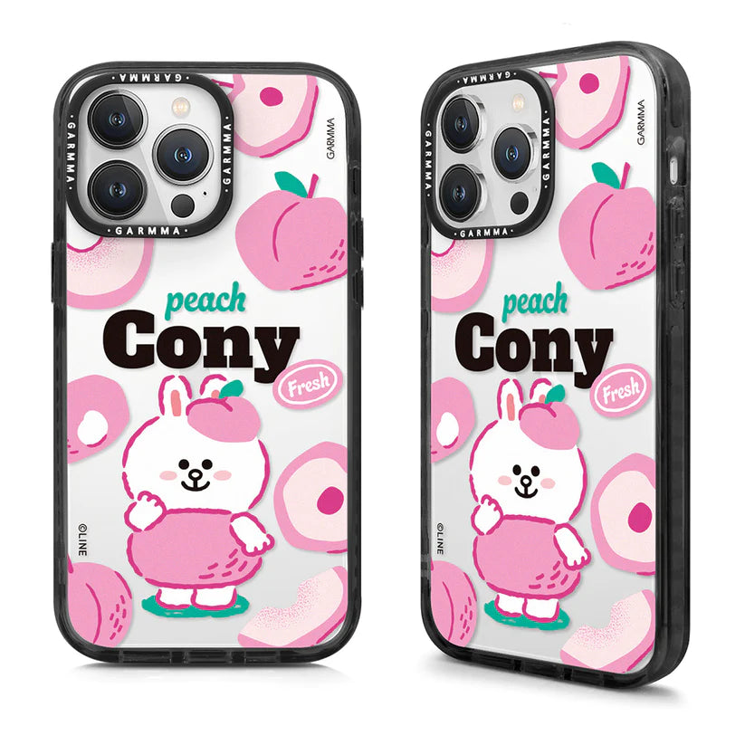 iPhone 15 Series GARMMA Line Friends Peach Cony Case