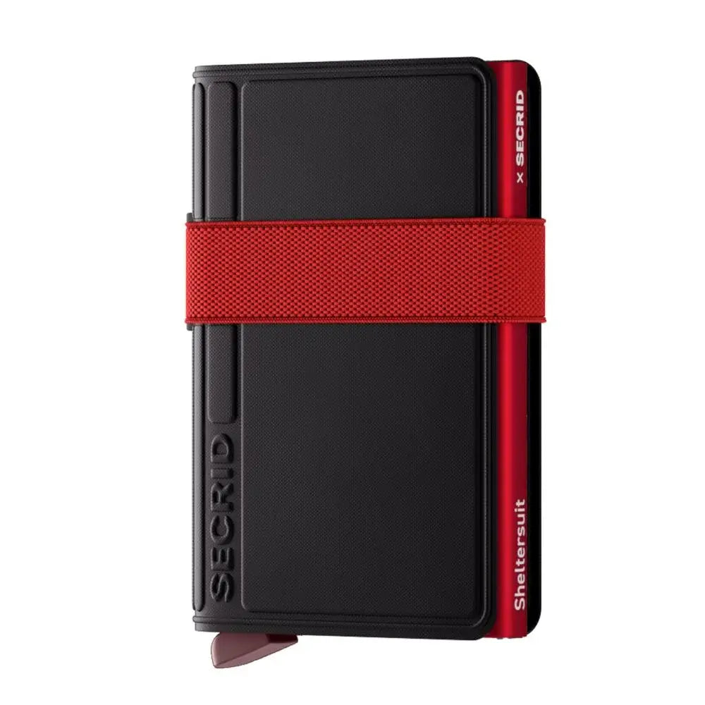 Secrid Bandwallet Sheltersuit Black-Red