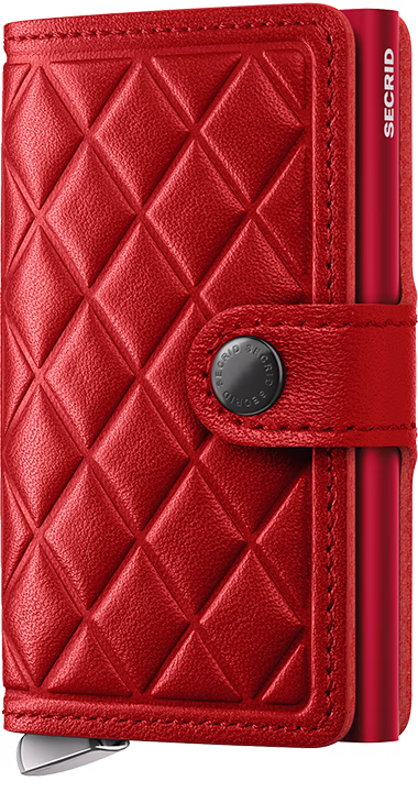 Secrid Miniwallet Emboss Diamond Red