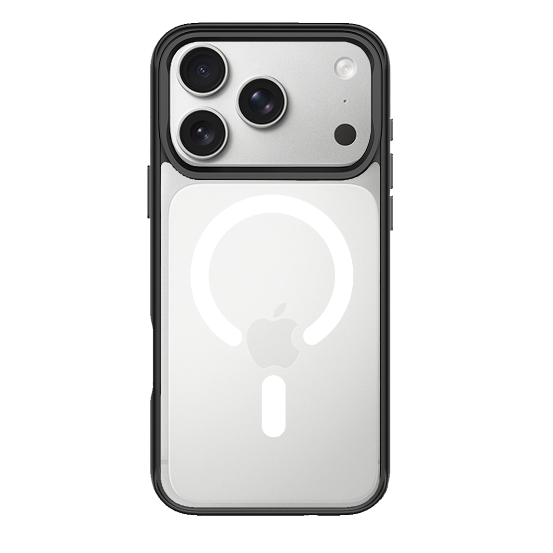 iPhone 17 Pro Max Swappable Custom Case Magsafe (Black Frame)