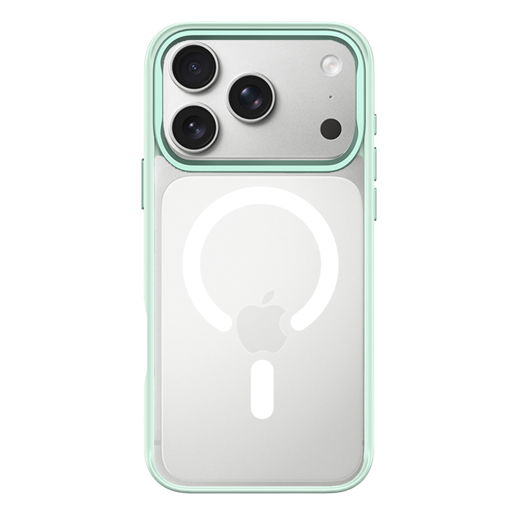 iPhone 17 Pro Swappable Custom Case Magsafe (Green Frame)